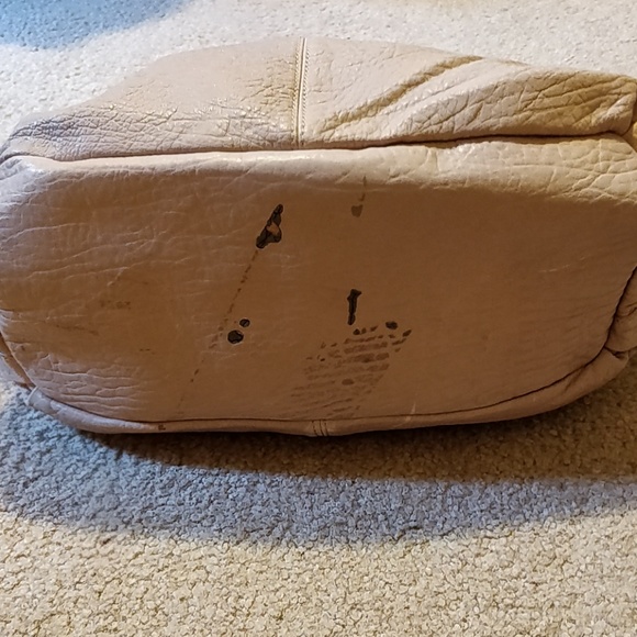 * Vince Camuto Riley Clay Leather Hobo Blush - Picture 3 of 8